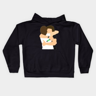 Larry Stylinson Hug (without tattoos) Kids Hoodie